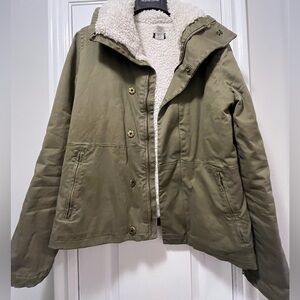 J. Crew Factory sherpa lined jacket